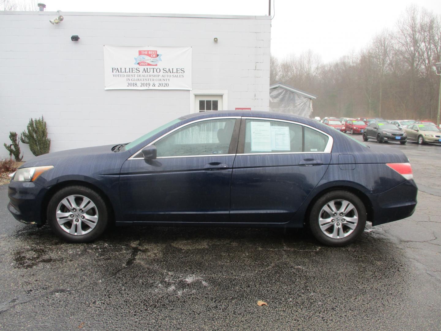 2012 BLUE Honda Accord LX-P Sedan AT (1HGCP2F45CA) with an 2.4L L4 DOHC 16V engine, 5-Speed Automatic transmission, located at 540a Delsea Drive, Sewell, NJ, 08080, (856) 589-6888, 39.752560, -75.111206 - Photo#2